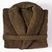 Egyptian Cotton Bath Robe, Chocolate, Large