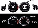 94-01 Acura Integra Rs/gs/ls Mt Black/(white Light) Glow Gauge