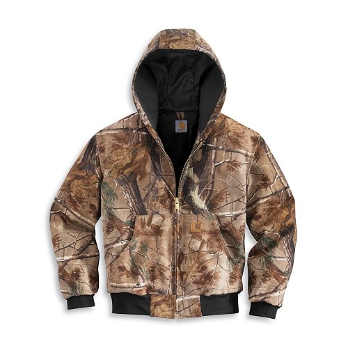 Carhartt WorkCamo Thermal - Lined Active Jacket Regular, RLTR HDWDS, LG