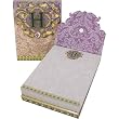 H Monogram Jewel and Gold Foil Embellished Pocket Note Pad