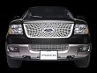 Putco 303127 Liquid Spider Web Solid Aluminum Grille