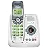 VTech CS6124 DECT 6.0 Cordless Phone with Answering System and Caller ID/Call Waiting, White with 1 Handset