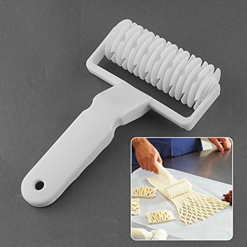 Quality Plastic Kitchen Bakery Tool Cookie Pie Pastry Lattice Roller Cutte Kitchen Pastry Roll Modeling Craft Tool
