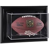 Mounted Memories Denver Broncos Football Logo Display Case Size: One Size