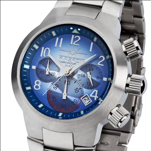 FIREFOX Herrenuhr THE ROCK Chronograph FFS90-103 blau