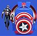 BeautyWalk Fashion Avengers Captain America School Bags Kids Backpack Boys (Dark Blue)