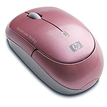 HP Wireless Laser Mini Mouse - Rose