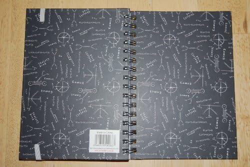 Maths and Physics ringbound notebook