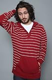 KR3W The Deck Hoody in Red hood ,Sweatshirts for Men