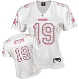 Reebok Dallas Cowboys Miles Austin Women's Star Struck White Fashion Jersey Medium
