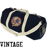 New York Yankees Canvas Duffle Bag (Navy)