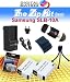 TheZipKit for SAMSUNG SLB-10A. Includes: 2 SLB-10A 1100mAh Ultra High Capacity Batteries made with cells produced in JAPAN or USA, Table-Top Wire Tripod, 110/240 Mini Charger with fold out plug and a DC car adapter, SD/SDHC Card Reader, LCD Protection Film Kit and more. (NON OEM).. Compatible with Samsung L100, L110, L200 and L210 Digital Cameras