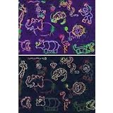 Neon Safari Jigsaw Puzzle 100pc