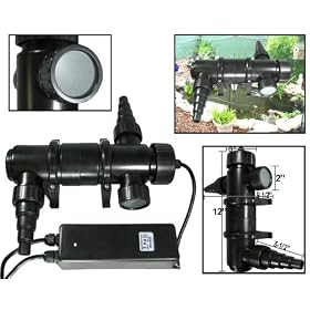 New 18 Watt Aquarium Ultraviolet Sterilizer Fish Pond UV Filter by Sky Enterprise USA