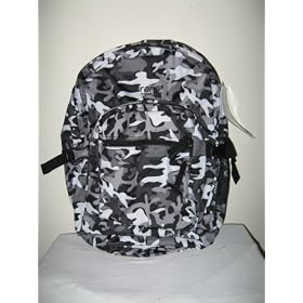 Trans Supermax Black and White Camo Backpack