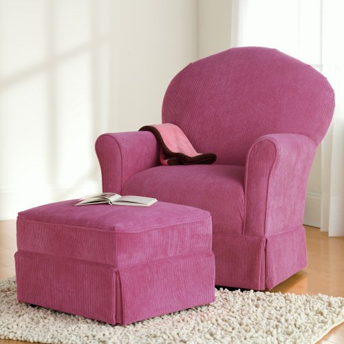 Best Chair Best Sweetheart Glider or Ottoman - Blue, Chestnut, Chocolate, Denim