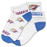 NBA Oklahoma City Thunder Womens Socks, 2-Pack