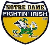 Notre Dame Plastic Interstate Sign