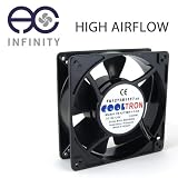 115V AC Cooling Fan. 127mm x 38mm HS