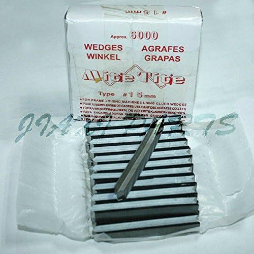 10 3mm Dia V Nails 7mm 10mm 12mm 15mm Picture Frame Joiner V Nailer Joining Gun Staple Length:V1007H 7mm for Hard Wood Nail Quantity:4 strips 1090pcs