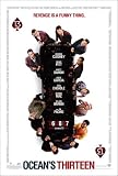  : Ocean's 13, Original Double-sided Movie Theatre Poster, 27x40, Version 2, Bradd Pitt