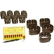 Big Leather Cuff Wrist Watch Bands 12 & Tools