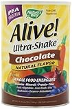Alive! Ultra Shake Pea Protein Shake Chocolate Flavor 2.2 LB Powder