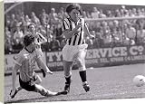 Box Canvas Print of Cambridge v Newcastle United Football 1984 from Mirror Photos