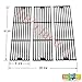 Hisencn Replacement Parts for Chargriller 3001, 3008, 3030, 4000, 5050, 5252 Gas Grill Models, Stainless Steel Burner, Porcelain Steel Heat Plate, Porcelain Cast Iron Cooking Grid Grates