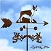 boston_terrier2boston terrier - BOSTON TERRIER Dog Weathervane
