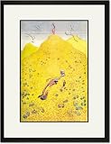 Black Framed/Matted Print 17x23, Where Wealth Accumulates and Men
Decay