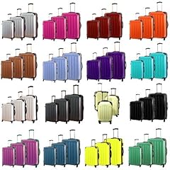 3-teiliges Polycarbonat-Trolley-Koffer-Set