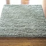 Tribeca Shag Wool Area Rug, Gray Blue, 4 x 6 Tribeca Shag Wool Area Rug, Gray Blue, 4 x 6