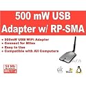USB 500mW WiFI Adapter for Wardriving & Range Extension *Strongest on the Market*