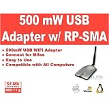 USB 500mW WiFI Adapter for Wardriving & Range Extension *Strongest on the Market*
