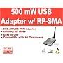 USB 500mW WiFI Adapter for Wardriving & Range Extension *Strongest on the Market*