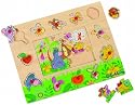 Peasytoys Disney My Friends Tigger & Pooh Wooden 2-in-1 Puzzle (25 Pieces)