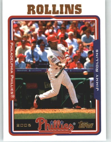 2005 Topps #76 Jimmy Rollins - Philadelphia Phillies (Baseball Cards)