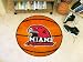 Miami of Ohio Basketball Rugs 29` diameter
