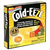 Cold, Flu & Cough Treatment Supplies item: Cold-Eeze All Natural Herbal Lozenges, 18-Count Package (Pack of 4)