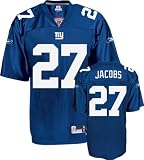 Brandon Jacobs Blue New York Giants NFL Premier Jersey