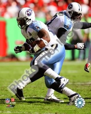 LenDale White Titans Rushing 8x10 Photo