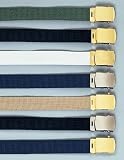 Military Color Web Belts - 44 or 54 or 64 / Military Belt / Uniform Belt