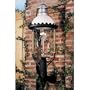 Gaslite America Gl36 Cast Aluminum Manual Ignition Natural Gas Light With Triple Mantle Burner With Standard Wall Mount