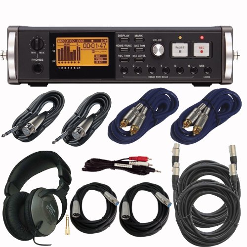 Tascam DR-680 8ch. Portable Cable Bundle