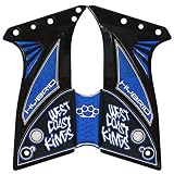 Hybrid Ultralite Frame Grips - West Coast Kings - Blue