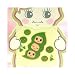 (キューピー)枝豆QP蒔絵ステッカー: 日本の伝統蒔絵にかわいい新星!キューピー蒔絵ステッカーQP共和国のキューピーたちがステッカーになった!脅威のカワイさにメロメロ。蒔絵だから、剥がれにくくずっと一緒。いろんなところにも貼れるので携帯の他...