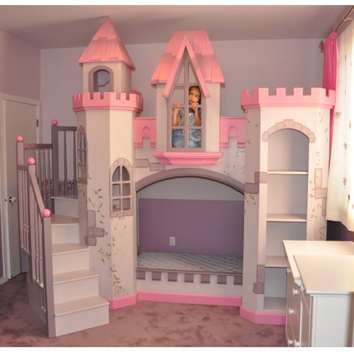 Funk'N Awesomeness with a Castle Tent Loft Bed Funk This House