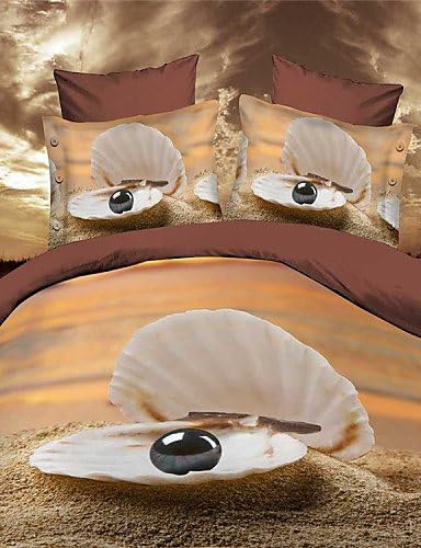 Shuian3D Printing Bedding Sets 100% Fabric Comforter Set Duvet Cases Pillow Covers Flat Bed Sheet Home Textiles