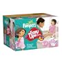 Pampers Easy Ups Girls Size 2T-3T Diapers Big Pack 68 Count